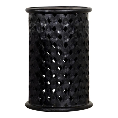 Coaster Krish 24-inch Round Accent Table Black Stain Model 936151