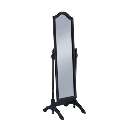 Coaster Cabot Rectangular Cheval Mirror with Arched Top Black Model 950801