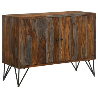 Coaster Macon 2-door Accent Cabinet Sheesham Grey Model 959615