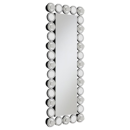 Coaster Aghes Rectangular Wall Mirror with LED Lighting Mirror Model 961623