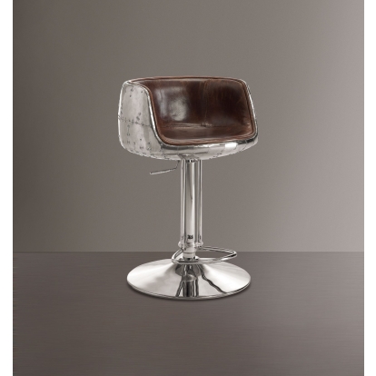 ACME Brancaster Adjustable Stool With Swivel Model 96555