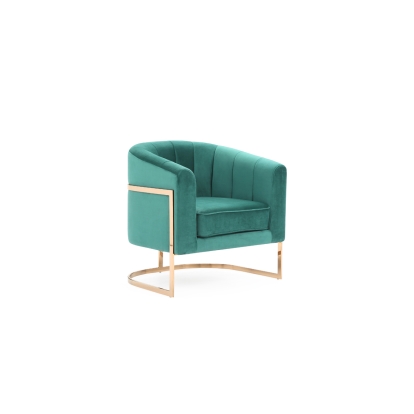 VIG Furniture Green Lounge Chair SKU VGVCA016-GRN - Product ID 75026