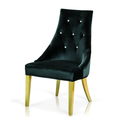 VIG Furniture Black Dining Chair SKU VGUNAA031-BLKGLD - Product ID 13536