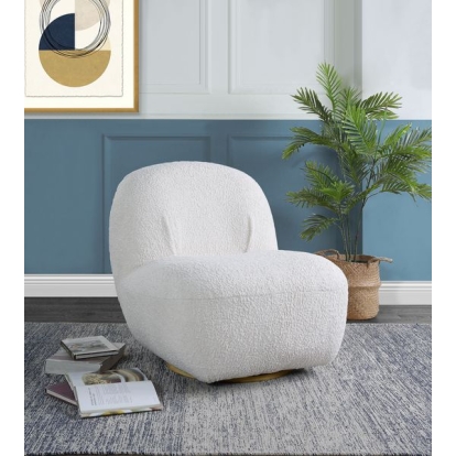 ACME Yedaid Accent Chair With Swivel Model AC00231
