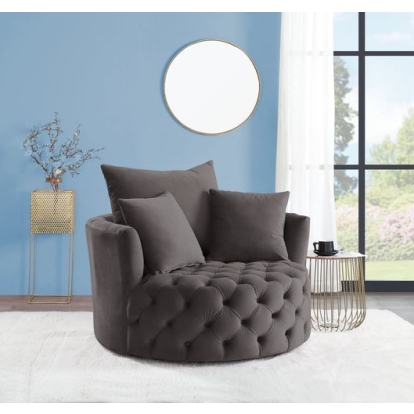 ACME Zunyas Accent Chair With Swivel Model AC00292