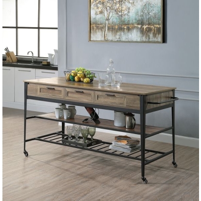 ACME Macaria Kitchen Island Model AC00402