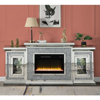 ACME Noralie Fireplace With Led Model AC00522