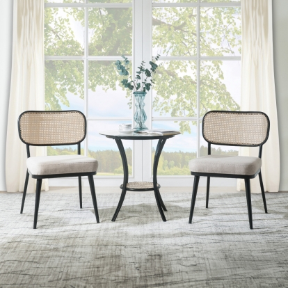 ACME Colson 3 Pcs Table & Chairs Set Model AC01169