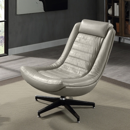 ACME Piran Accent Chair With Swivel Model AC02584