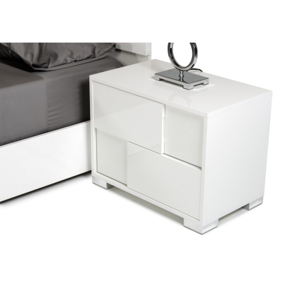 VIG Furniture White Nightstand SKU VGACMONZA-NS - Product ID 17590C