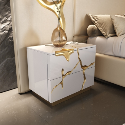 VIG Furniture White Nightstand SKU VGVC-N1801-WHT - Product ID 75639