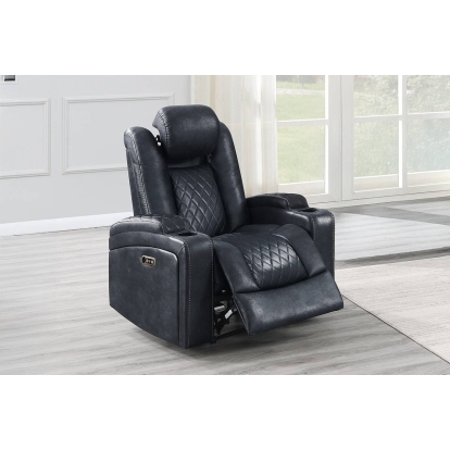Poundex Power Recliner Single Model F86327