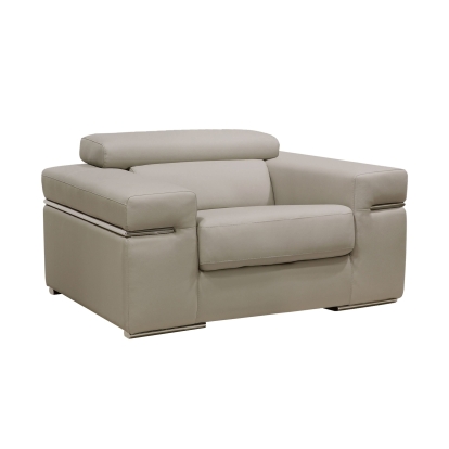 VIG Furniture Grey Lounge Chair SKU VGEV8020-GRY-CH - Product ID 72293