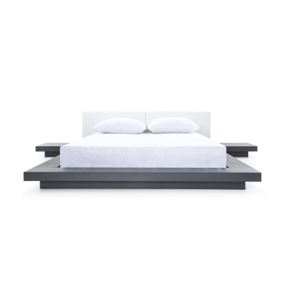 VIG Furniture Wenge Bed SKU VGVCBD855-WGEWHT - Product ID 73482A|73483A