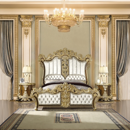 ACME Desiderius Eastern King Bed Model BD20001EK