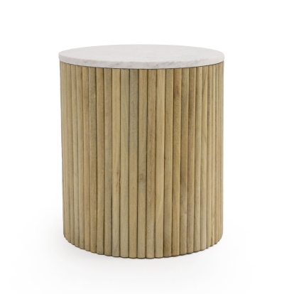 VIG Furniture White End Table SKU VGEDRID104009-ET - Product ID 80530