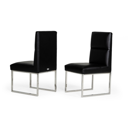 VIG Furniture Black Dining Chair SKU VGUNAC022-BLK-DC - Product ID 77362Z