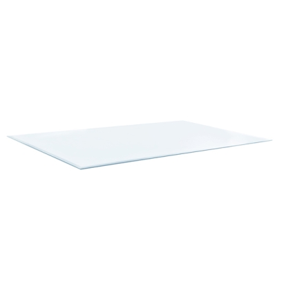Coaster 50x18" 6mm Rectangular Glass Top Clear