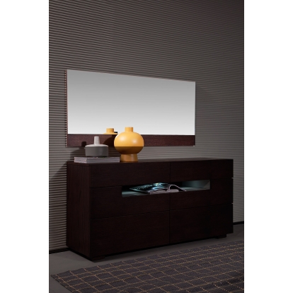 VIG Furniture Brown Mirror SKU VGWCCG05M-WNG - Product ID 14672