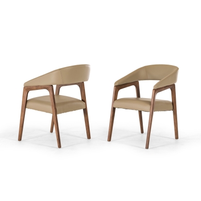 VIG Furniture Walnut Dining Chair SKU VGCSCH-1560 - Product ID 71403