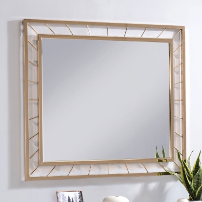 Sherbrooke Gold Mirror Model CM-AC388 by Furniture of America