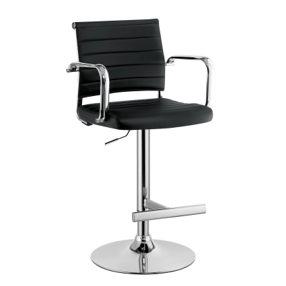 Sedona Black Bar Stool Model CM-BR6463BK by Furniture of America