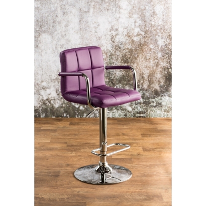 Corfu Purple Bar Stool Model CM-BR6917PR by Furniture of America