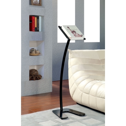 Pricia Black Metal Book Stand Model CM-CAT046 by Furniture of America