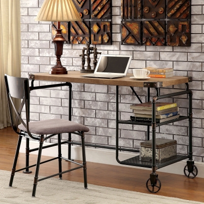Olga Antique Black Desk Model CM-DK6913 by Furniture of America