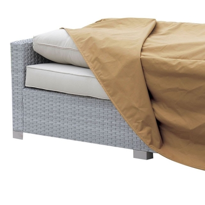 Furniture of America Boyle Transitional Fabric Light Brown Dust Cover For Sofa Model CM-OS1998-Dust Cover For Sofa - Small