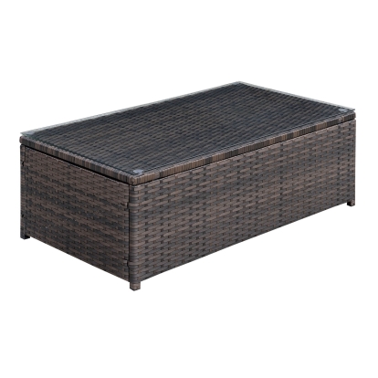 Ilona Brown/Beige Coffee Table Model CM-OS2136-F by Furniture of America