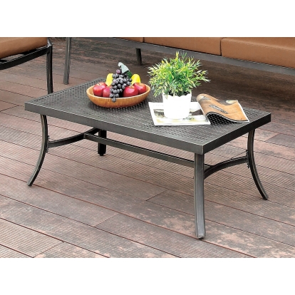 Bonquesha Distressed Black Coffee Table Model CM-OS2501-C by Furniture of America