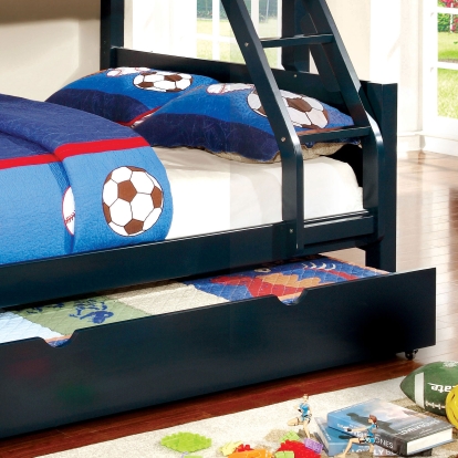 Prismo Blue Trundle Model CM-TR452-BL by Furniture of America