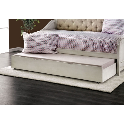 Grano Wire-Brushed White Trundle/Drawers Model CM-TR453-WHA by Furniture of America