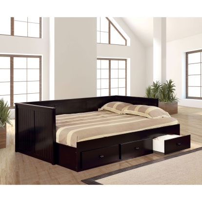 Wolford Cottage Black Full Size Daybed Model CM1927BK-BED by Furniture of America