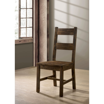 Kristen Rustic Oak Side Chair (Set of 2) Model CM3060SC-2PK by Furniture of America