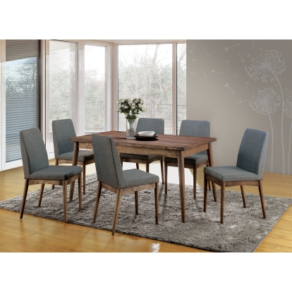 Eindride Rustic Natural Tone/Gray Dining Table Model CM3371T by Furniture of America