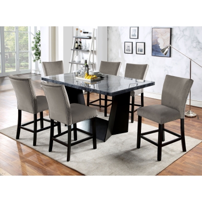 Opheim Contemporary Black Counter Height Table Model CM3496PT-TABLE by Furniture of America