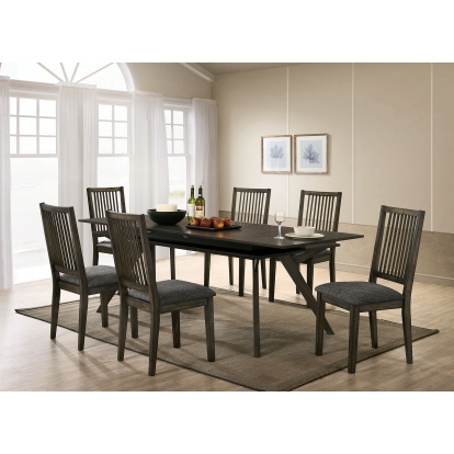 Cherie Transitional Gray Dining Table Model CM3724T by Furniture of America