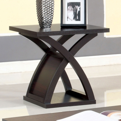 Arkley Espresso End Table Model CM4641E by Furniture of America