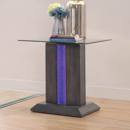 Rhyl Gray End Table Model CM4717E by Furniture of America