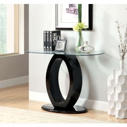 Lodia Black Sofa Table Model CM4825BK-S by Furniture of America