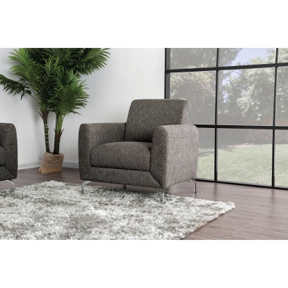 Lauritz Brown Chair Model CM6088BR-CH-VN by Furniture of America