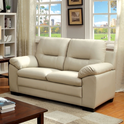 Parma Ivory Loveseat Model CM6324IV-LV by Furniture of America