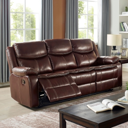 Jeanna Brown Sofa Model CM6343-SF by Furniture of America