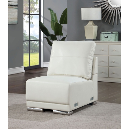 Althea White Large Sectional Model CM6410WH-SECT-AC by Furniture of America