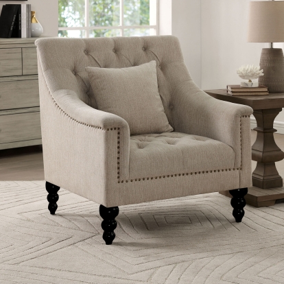 Francoise Ivory Chair Model CM6460-CH by Furniture of America
