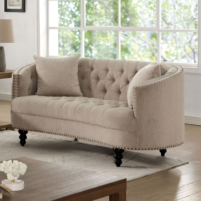 Francoise Ivory Loveseat Model CM6460-LV by Furniture of America