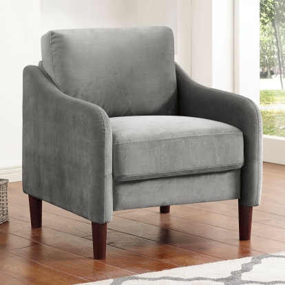 Kassel Gray Chair Model CM6496GY-CH by Furniture of America