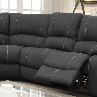 Furniture Of America Monique Transitional Others Graphite Armless Chair W/ Drop Down Table | CM6519-CH